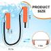 Retractable Ice Awls Kit - Ice Fishing Safety Picks Tool with Flexible Tips - Portable Emergency Gear for Skating and Walking on Ice (2 Pack) - Buy Online on SooperMarket.com