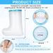 Besuso 1 Piece Waterproof Leg Cast Cover for Shower Adult Reusable Shower Boot Cover for Leg Foot Ankle - Buy Online on SooperMarket.com