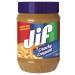 Jif Crunchy Creamy Peanut Butter Smooth & Creamy Texture No Stir 500g Jar Crunchy 500 g (Pack of 1)