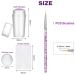 Famidiqgo Nail Stamper & Art Brush Set - French Tip Clear Silicone Nail Stamp with Scraper & Pen for DIY Nail Art - Buy Online on SooperMarket.com