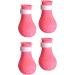 Buy 4-Piece Silicone Anti-Scratch Cat Shoes & Nail Gloves - Pink Perfect Claw Covers for Cats! - Buy Online on SooperMarket.com