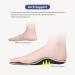 3ANGNI Orthotic Arch Support Insoles for Plantar Fasciitis and Flat Feet - Men and Women Orthopedic Shoe Inserts for Metatarsalgia and Overpronation - UK-8-270MM 107a-black - Buy Online on SooperMarket.com