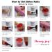 Honey Joy Rose Pink Dip Powder Nails Kit - Set of 6 Boxes | Hot Pink Nail Dipping Powder Colors | No Lamp Cure Required | Gel Polish Effect | Even & Smooth Finish - Buy Online on SooperMarket.com
