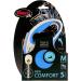 Flexi New Comfort Retractable Rope Leash Blue M 5m - Durable & Stylish Dog Leash for Ultimate Control | International Shipping - Buy Online on SooperMarket.com