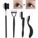 Verdant Touch Eyebrow Comb Folding Eyebrow Comb Eyelash Separator Brush 4 Pieces Portable Makeup Tool for Girls Women - Buy Online on SooperMarket.com