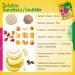 RAWBERRY Kids Banana Balls - No Added Sugar Gluten Free & Vegan Snack (8 x 50g) - Healthy Crunchy Treat for Kids  - Buy Online on SooperMarket.com