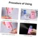 Baluue 6 Pcs Facial Mister Atomizer Plastic Face Humidifier Nano Mist Sprayer Black Humidifier - Buy Online on SooperMarket.com