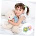 EXCEART 2pcs 1 12pcs Clothing Accessories Knitted Flower Charm Child Crochet Hair Accessories Yarn Purple Greenx2pcs 5X5X1CMx2pcs - Buy Online on SooperMarket.com