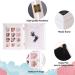 Mikytoper Baby Hand and Footprint Kit - Anniversary Growth Record Baby Gift with Reusable Ink Cartridge Photo Frame - Buy Online on SooperMarket.com