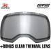 Empire EVS Thermal Paintball Mask/Goggle - Black/Lime - 2 Thermal Lenses - Buy Online on SooperMarket.com