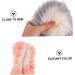 NOLITOY 3 Pcs Natural Two-Ball Bath Sponge Set for Women - Body Wash Accessories Mesh Bath Ball & Plastic Fiber Scrubber - Buy Online on SooperMarket.com