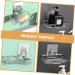 Amosfun 5pcs Stainless Steel Soap Holder Soap Holder for Shower Wall Soap Rack Stainless Steel Soap Wall-mount Holder Soap Bar Sink Drain Self-draining Soap Boxes Soap Dish Holder Square - Buy Online on SooperMarket.com