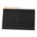 FOYTOKI 100pcs Eyeliner Eyeshadow Liner Brush Makeup Lip Gloss White Eye Liner Makeupset Eye Gel 15cmX10cm Orange