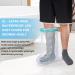 Besuso 1 Piece Waterproof Leg Cast Cover for Shower Adult Reusable Shower Boot Cover for Leg Foot Ankle - Buy Online on SooperMarket.com