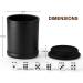 PU Leather Dice Cup with Lid and Felt-Lined Shaker - Set of 6 Dice Included for Yahtzee and Farkle Board Games - Buy Online on SooperMarket.com