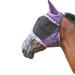 Shires Deluxe Horse/Pony Fly Mask With Nose Fringe UV Protection (Cob Green) Cob Green - Buy Online on SooperMarket.com
