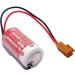 Buy ER17/33 3.6V 1600mAh 2/3A Non-Rechargeable Battery - Pack of 15 for PLC Industrial Control 2-Pin Brown Plug - International Shipping Available - Buy Online on SooperMarket.com
