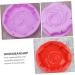 HOMSFOU 3pcs Rose Cake Mold Silicone Flower Cake Pan Homemade Soap Molds Birthday Cake Mold Silicone Muffin Cup Silicone Pie Baking Pan Baking Tiramisu Pan Mini Bread Pan Silica Gel 24X24X5CMx3pcs - Buy Online on SooperMarket.com