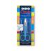 CREDO Toenail Scissors Curved POP Art Nickel Plated Blue