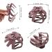 5PCS Large Octopus Hair Claw Clips - Non-slip Strong Hold Matte Clips for Thick Hair - Set of 5 in Black, Gray, Blue, Pink, Brown - 3 Inch Spider Claw Clips for Women and Girls - Buy Online on SooperMarket.com