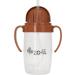 ZoLi BOT 2.0 Weighted Straw Sippy Cup | Copper Rust/Burnt Orange | Toddler Training Cup - Buy Online on SooperMarket.com