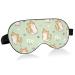Haskirky Light Blocking Eye Mask Breathable and Adjustable Adult Men and Women Travel on Business Trips Yoga Meditation Light Smooth Comfortable Eye Mask Office Deep Sleep Goodies Cartoon Cats