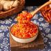 Hunan specialty spicy chopped chili sauce Chili sauce garlic paste Leisure spicy snacks Side dishes Mixed noodle sauce Chinese food Super Chili sauce and paste (Super spicy 500g) Super spicy 500g - Buy Online on SooperMarket.com