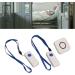 Pusokei Wireless Call Button System for Seniors - 2 Transmitters 1 Receiver 4 Volume Levels 330m Range - Ideal for Nursing Staff & Elder Care - Buy Online on SooperMarket.com