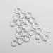 VALYRIA Sterling Silver Split Jump Ring Connector Charm Jewelry Findings 20pcs - 5.0mmx0.5mm - Buy Online on SooperMarket.com