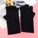 Solustre UV Protection Manicure Gloves - Anti-UV Half-Finger Nail Dryer Tools - 2 Pairs in Black for Salon & Home Use - Buy Online on SooperMarket.com