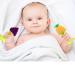 BPA Free Silicone Baby Teething Toys - 6 Pack | Freezer Safe & Organic Infant Teethers for Natural Brain Development - Buy Online on SooperMarket.com