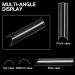 Ranrose 100PCS Extra Long 2XL C Curve Nail Tips - Clear Half Cover False Nails with Box - Buy Online on SooperMarket.com