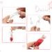 20 Clear Candy Shape Lip Gloss Tubes & 2 Funnels - DIY Empty Lip Balm Containers for Women and Girls - Buy Online on SooperMarket.com