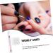 minkissy 5 Sets Nail Art Drill Pen Nail Art Point Pen Striping Liner Brush Nail Polish Pens Manicure Nail Pen Nail Art Calligraphy Pen Glitter Nail Art Pen Nail Dotting Pen Manicure Pen Abs - Buy Online on SooperMarket.com