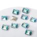 Crystal Nail Rhinestones Clear Nails Gems Stones 10Pcs Pointed Back Rhinestones Diamond Gems For Nail Art Supplies Nail Art Decorations Kits Nail Art Decorations Stickers ND961