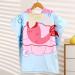 Supgomax Mermaid Hooded Bathing Poncho | Cartoon Children's Beach Towel | Absorbent Baby Bath Towel for Swimming & Shower - Buy Online on SooperMarket.com