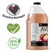AVO Organic Non-GMO Apple Cider Vinegar with the Mother - 64 FL Oz | Raw, Unfiltered, Unpasteurized, All Natural Ingredients - Buy Online on SooperMarket.com