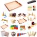 LOVIVER Montessori Trays Set - 4 Bead Storage Holders for Children's Early Learning Toys - Ideal for Educational Play - Buy Online on SooperMarket.com