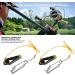 OUHUAN 2pcs Plus Line Release - 17 Downrigger Release Stacker Fishing Leaders with Longline Clips Snap for International Shipping - Buy Online on SooperMarket.com
