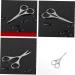 Buy Balacoo Stainless Steel Vibrissa Scissors 1pc Nose & Eyebrow Hair Trimmer | Medium Silver | International Shipping - Buy Online on SooperMarket.com