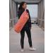 Open Road Goods Organic Yoga Mat Bag | Eco-Friendly Carrier for Extra Wide Mats | Adjustable Carry Strap, Pockets | GOTS Certified 100% Cotton Canvas | Men & Women | Pink Floral - Buy Online on SooperMarket.com