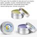 Zeoabsy 24-Pack 20ml Matte Rose Aluminum Round Tin Cans for DIY Ointments Candles & Cosmetics Durable Plastic Lid Perfect for Shaving Soap - Buy Online on SooperMarket.com