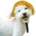 Folpus Outdoor Puppy Sun Hat - Breathable Summer Dog Cap for All Sizes - XS Yellow Pet Egg Hat for Sporty Dogs - Buy Online on SooperMarket.com