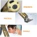 minkissy 1 Set Oil Head Clipper Electric Clipper USB Rechargeable Clipper Moustache Trimmer for Men Cordless Shaver Trimmer for Men Razors for Men Barber Cosmetic - Buy Online on SooperMarket.com