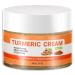 Turmeric Face Cream - Anti AgingCream For Radiant&Glowing Skin - Dark Spot Corrector Age Spot Remover Anti Aging - Natural Turmeric Cream Skin Care