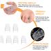 Healeved Nail Gel - 3 Pairs Splitter Thumb Protector Silicone Pedicure Tools - Buy Online on SooperMarket.com