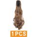 prinfantasy Ponytail Extension Claw Clip in Ponytail Hair Extensions for Women Synthetic Curly Wavy Clip in Pony Tail Hair Extensions for Daily Party Use Natural GBMW309 GBMW309 22 inch - Buy Online on SooperMarket.com