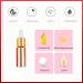 Tianzd 6-Pack 5ml Chrome Yellow Drip Bottles with Glass Pipette - Perfect for Perfume & Essential Oils - Buy Online on SooperMarket.com