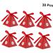 HOMSFOU 30pcs Box Party Favor Boxes Christmas Cookie Bags Christmas Container Christmas Treat Boxes Christmas Goodies Boxes Holiday Cardboard Boxes Xmas Gift Boxes Candy Packing Boxes - Buy Online on SooperMarket.com