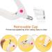 JZF Acrylic Nail Clipper Professional Adjustable Stainless Steel Artificial Nail Clipper Gel False Nails Tips Cutter for Nail Art Manicure Tool (White) - Buy Online on SooperMarket.com